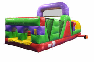 Colorful Inflatable Obstacle Course